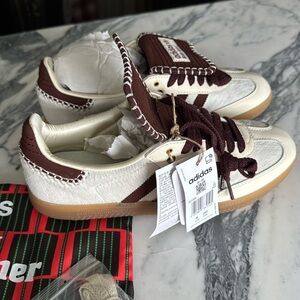 Adidas Samba OG pony hair sneaker